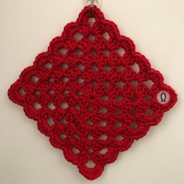 crochet dishcloth or washcloth